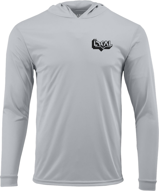 HOODIE RASHGUARD GRIS MINIMALISTA